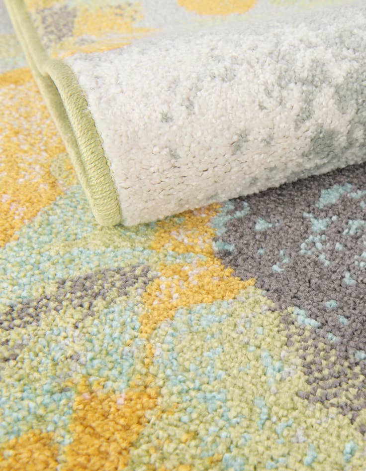 Detail image of  5' 1 x 5' 1 Gorilla Whimsy Kids Round Rug