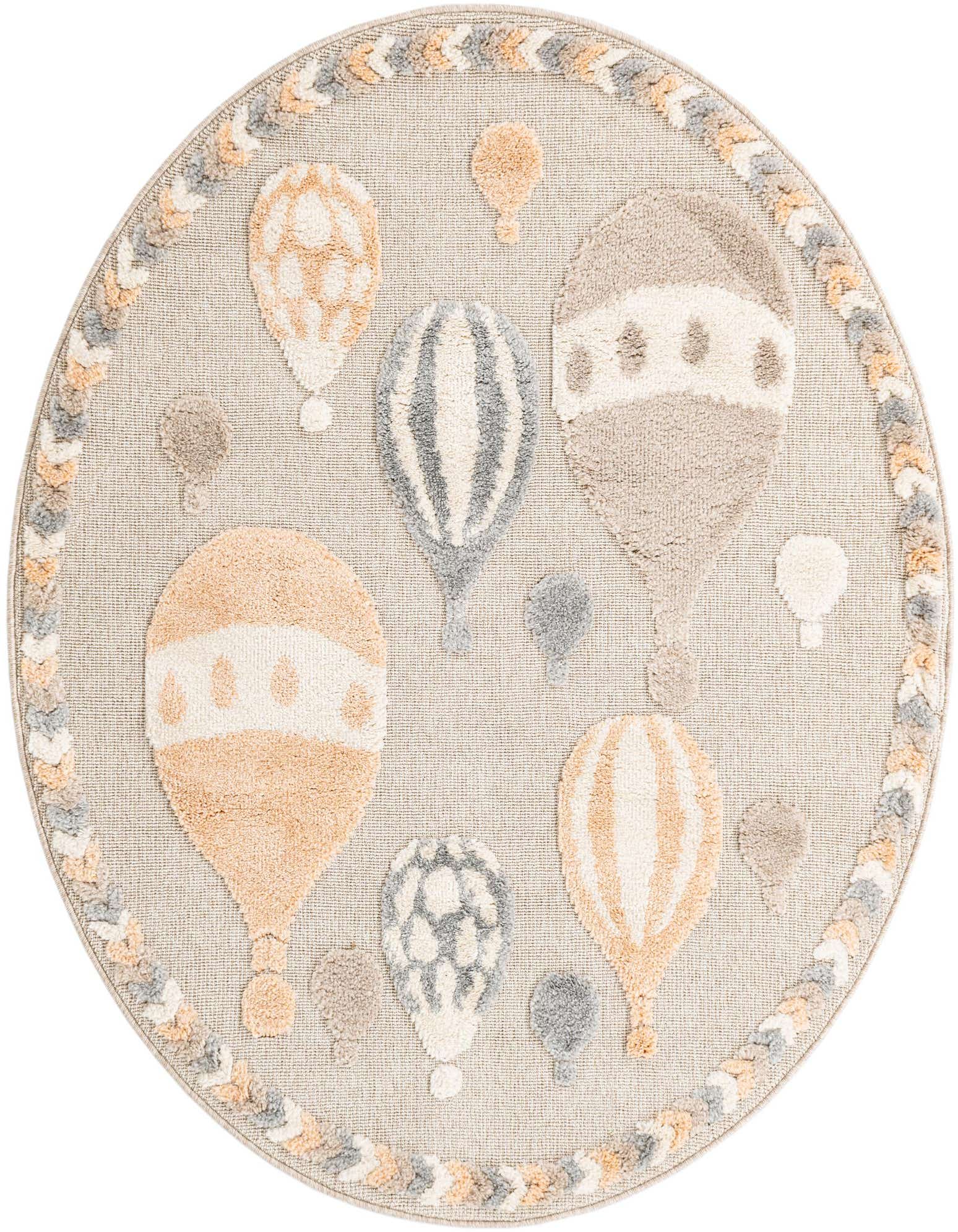 Primary image  5' x 5' Whimsy Kids Round Rug