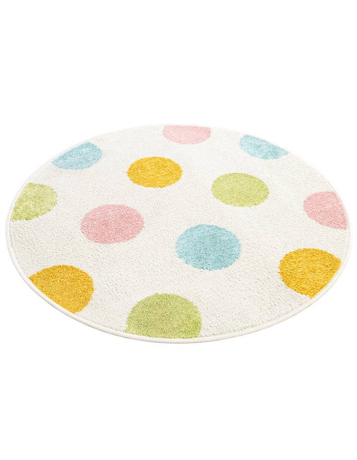 Detail image of  3' 3 x 3' 3 Whimsy Kids Round Rug