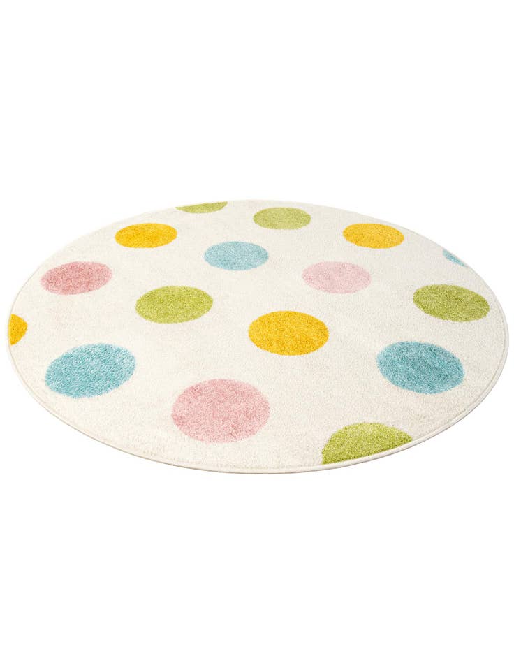 Detail image of  5' x 5' Whimsy Kids Round Rug