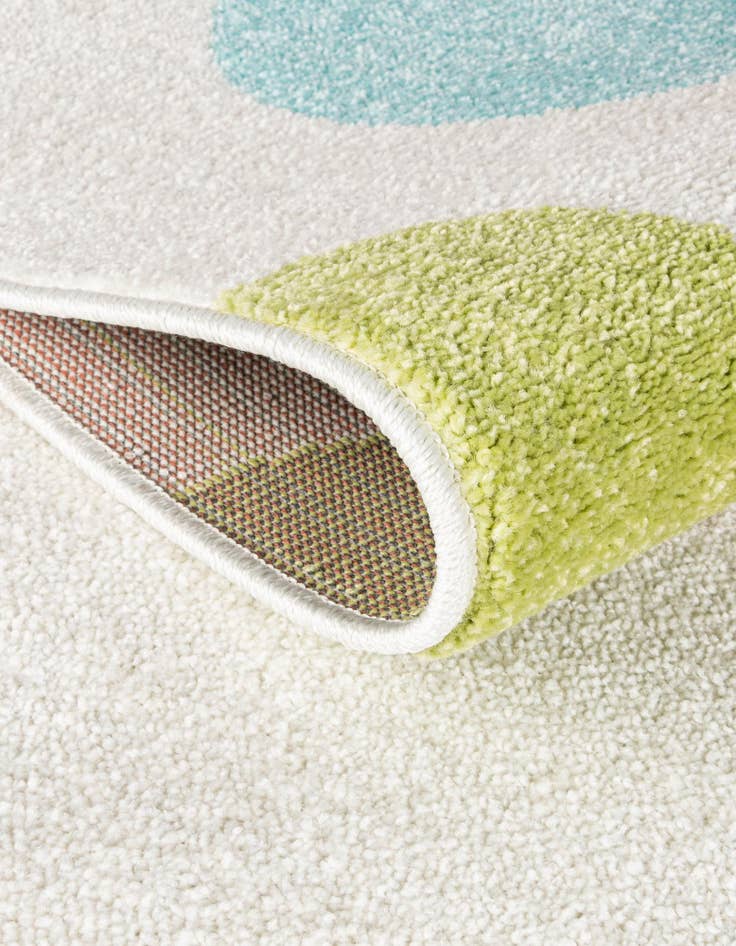 Detail image of  3' 3 x 3' 3 Whimsy Kids Round Rug