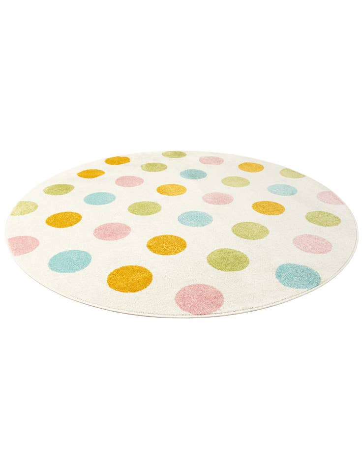 Detail image of  7' 10 x 7' 10 Whimsy Kids Round Rug