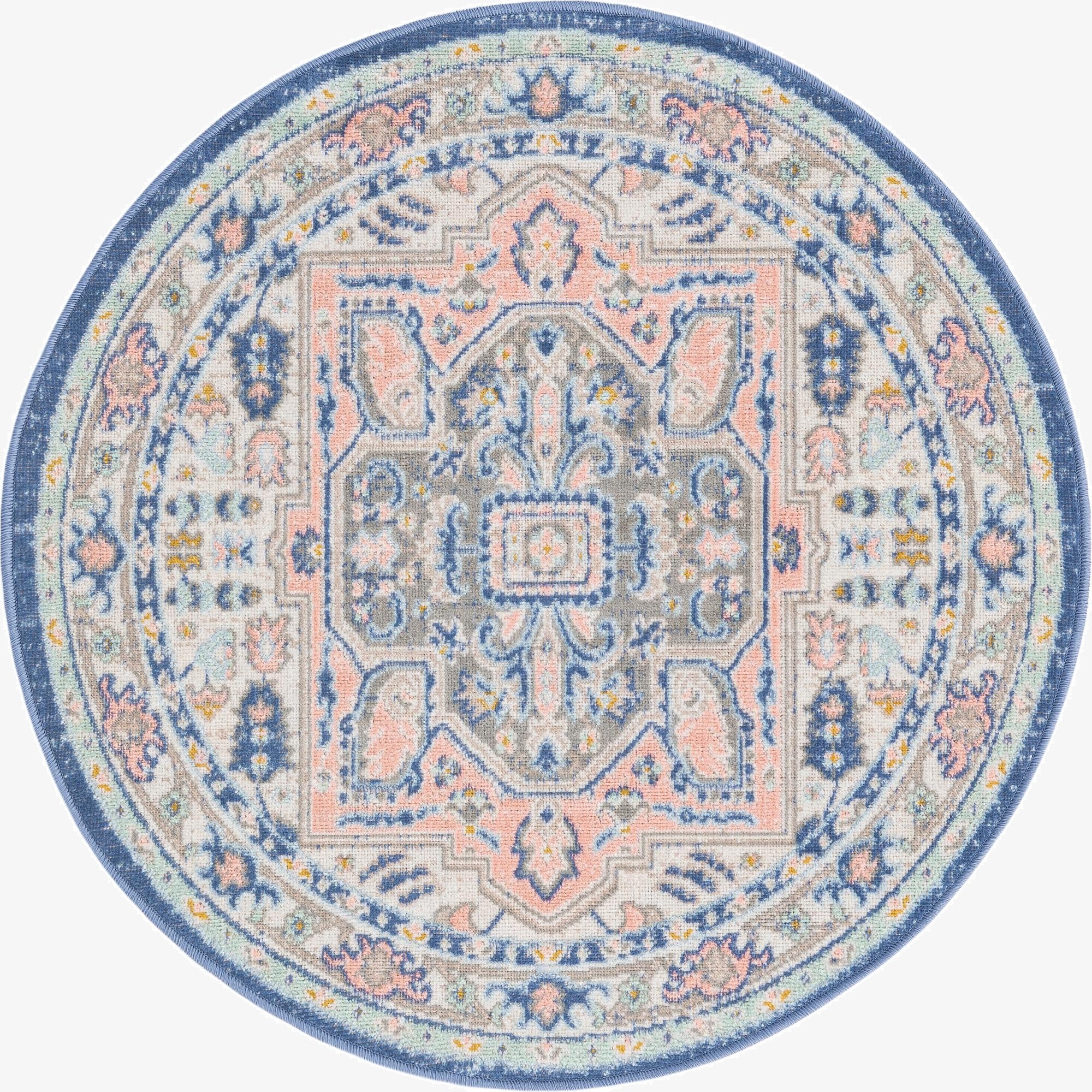  3' 3 x 3' 3 Whitney Round Rug