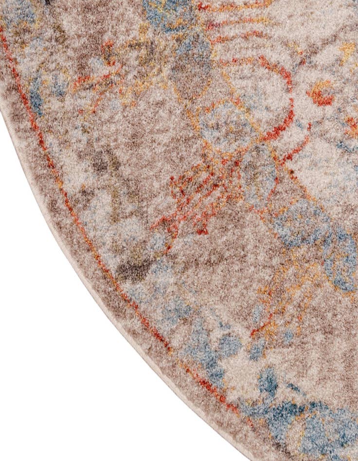 Detail image of  3' 3 x 3' 3 Williamsburg Round Rug