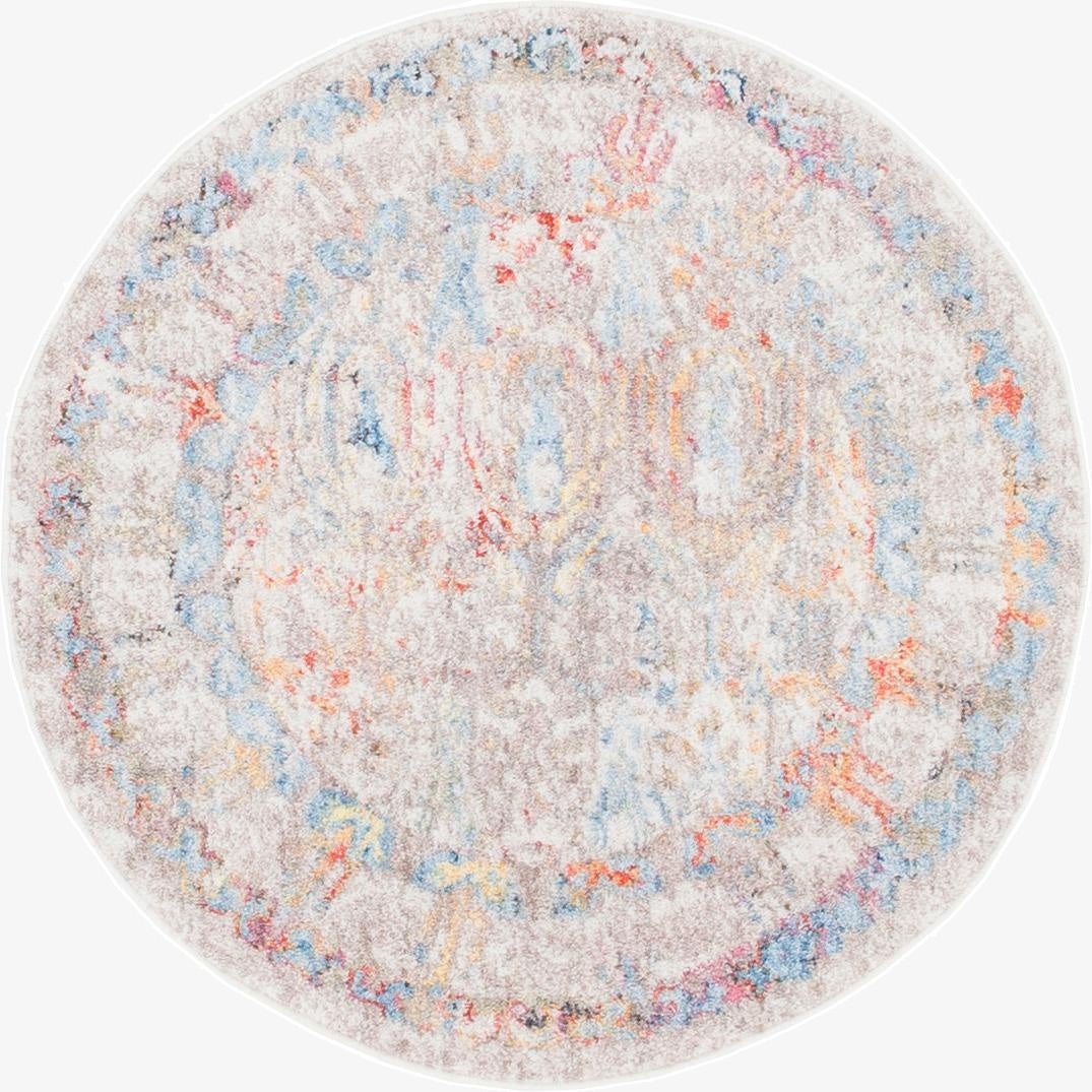  3' 3 x 3' 3 Williamsburg Round Rug