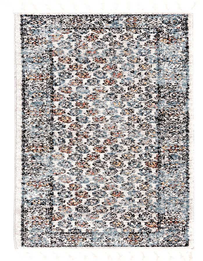 A 6 ft runner rug from the Aramis Collection, featuring a modern, multi-colored stripe pattern with high pile, ideal for a hallway.