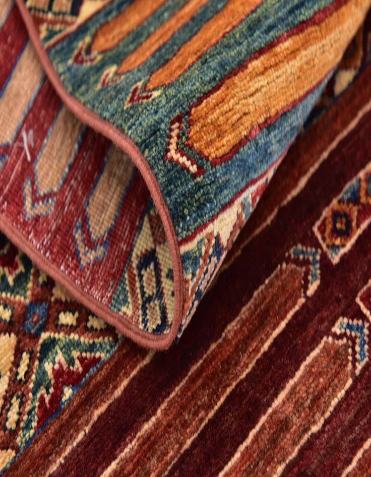 Detail image of  2' 10 x 10' 3  Hand Knotted Ariana Ziegler Runner Rug