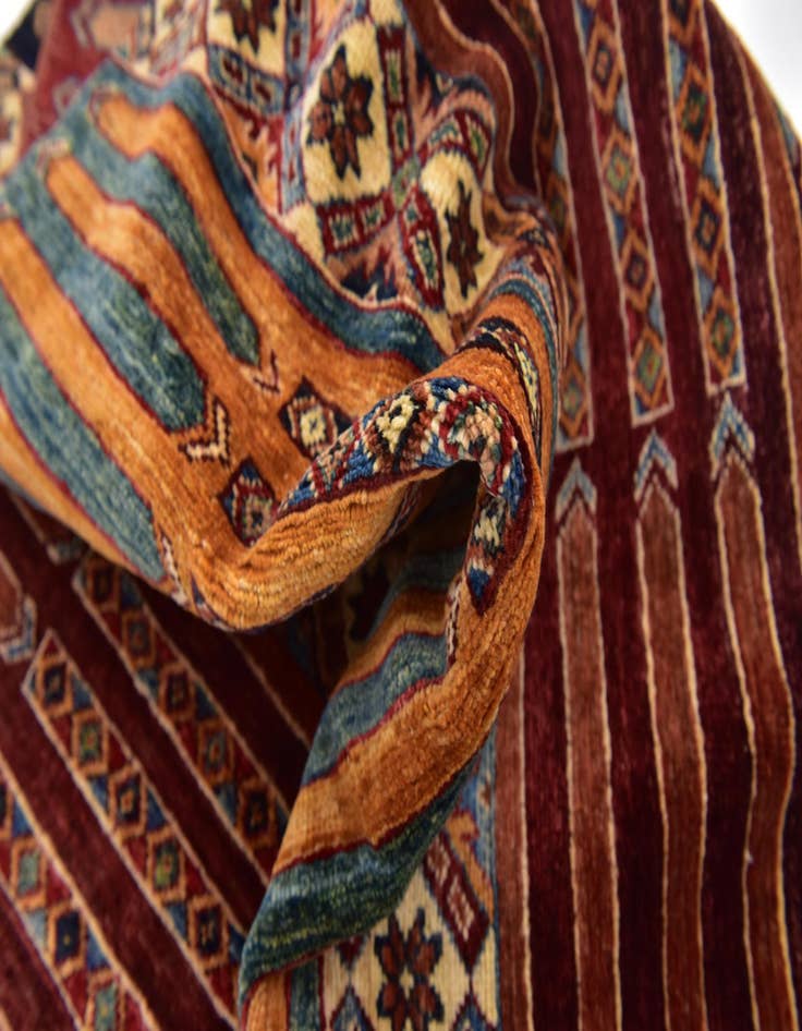 Detail image of  2' 10 x 10' 3  Hand Knotted Ariana Ziegler Runner Rug