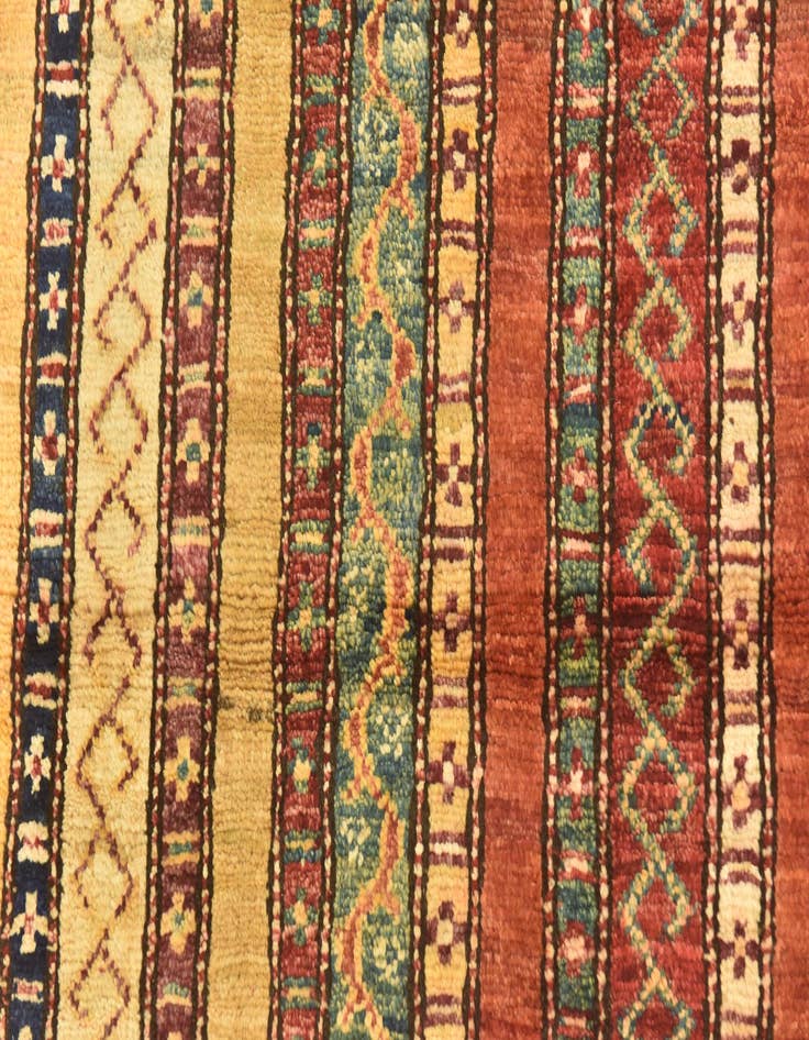 Detail image of  2' 8 x 9' 8  Hand Knotted Ariana Ziegler Runner Rug