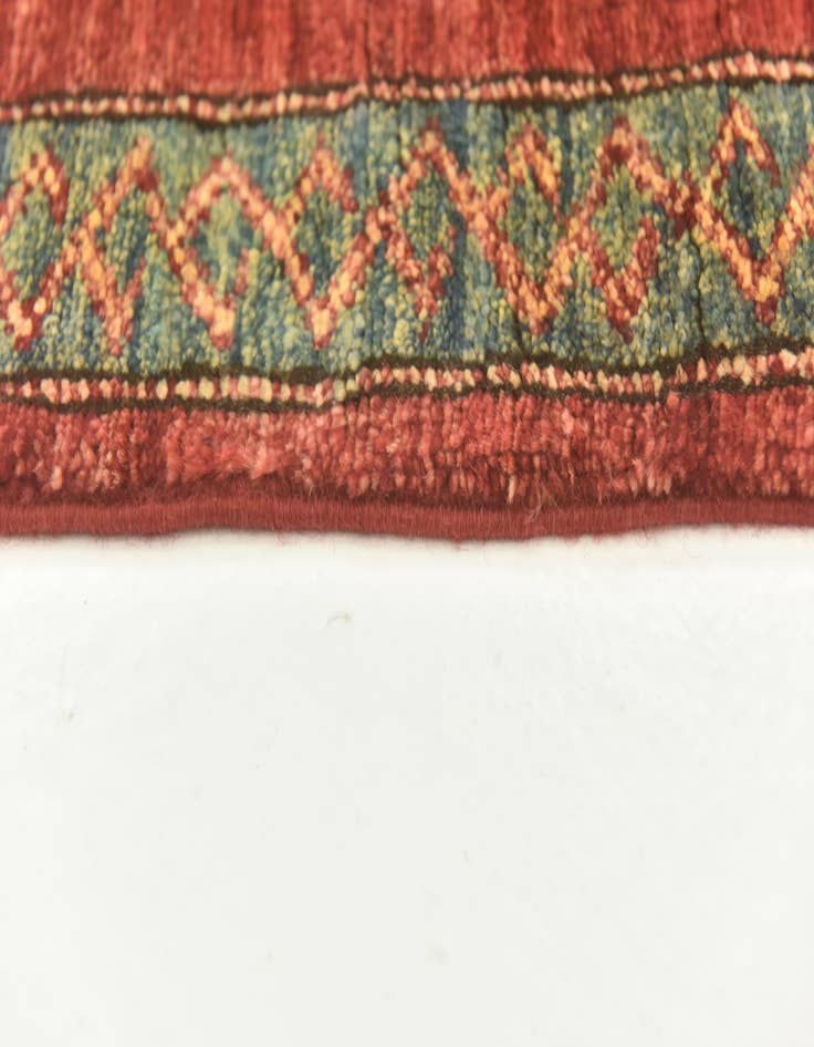 Detail image of  2' 8 x 9' 8  Hand Knotted Ariana Ziegler Runner Rug