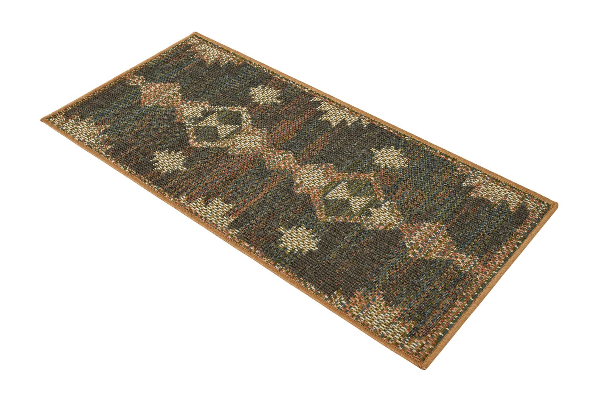 Multicolor 2' x 4' Baja Indoor / Outdoor Runner Rug | Rugs.com