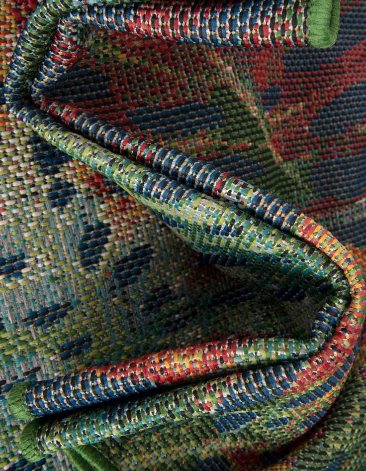 Detail image of  2' x 8'  Washable Baja Indoor / Outdoor Runner Rug