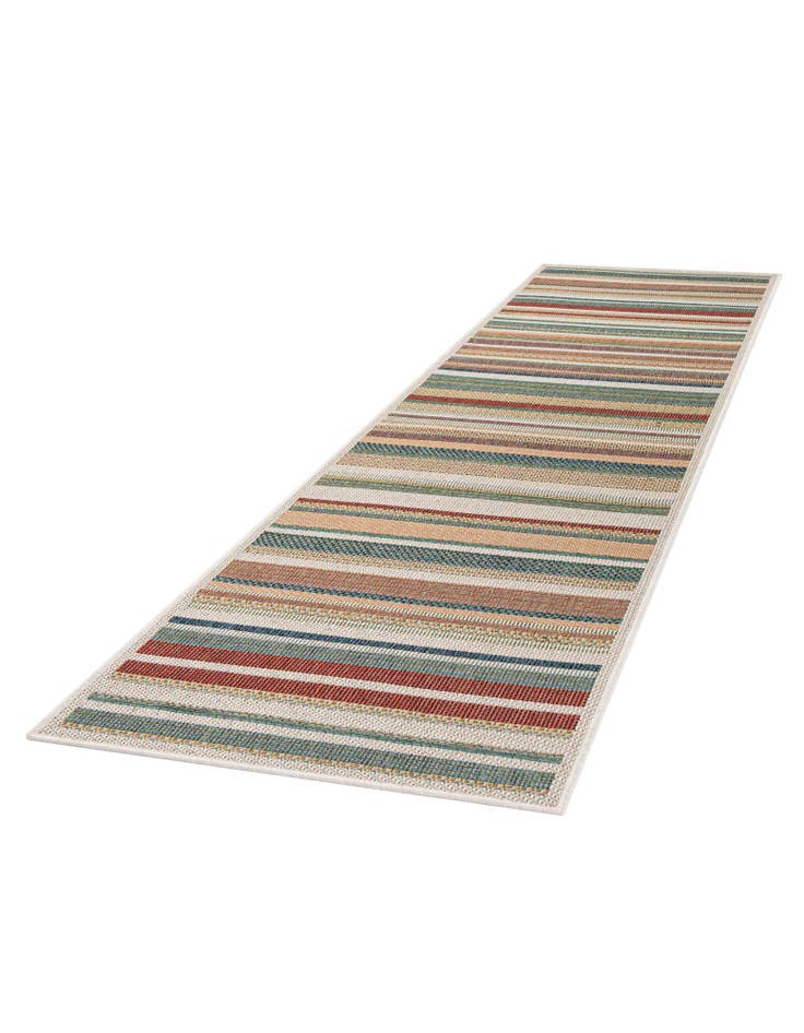 Detail image of  2' 7 x 10'  Washable Baja Indoor / Outdoor Runner Rug