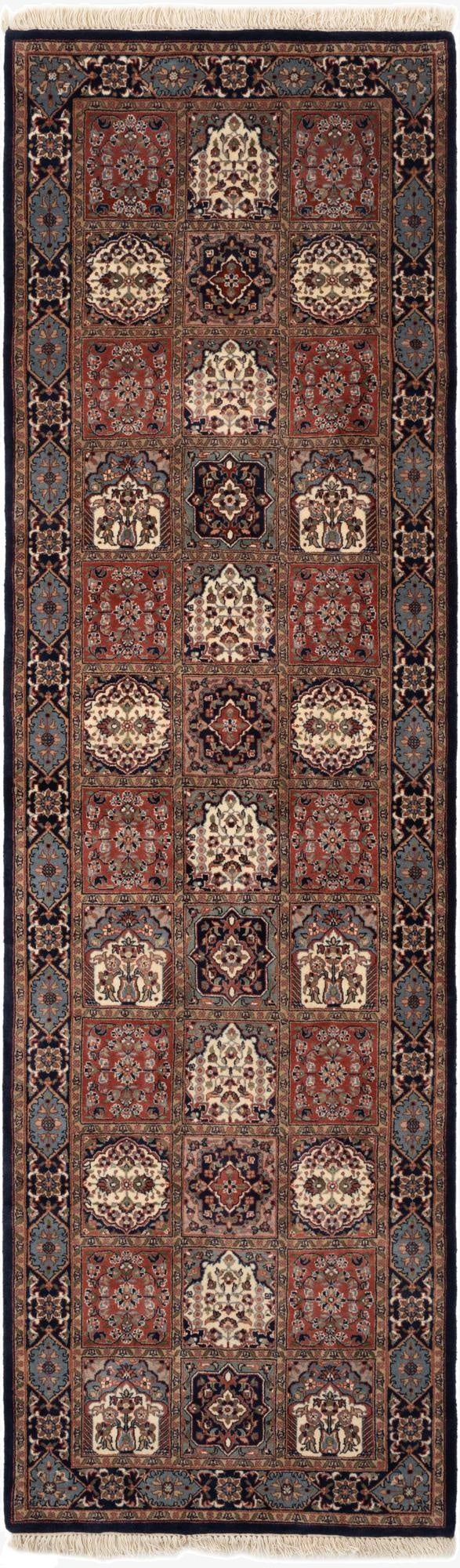  3' x 10' 2  Hand Knotted Bakhtiar Wool Runner Rug