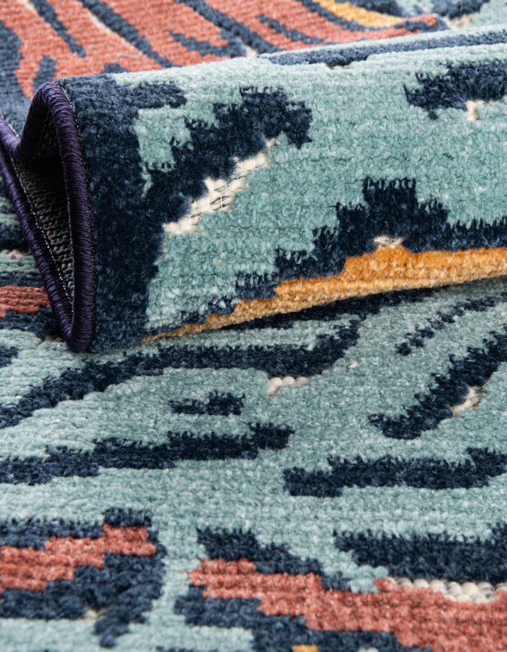 Detail image of  2' x 10'  Washable Belize Indoor / Outdoor Runner Rug