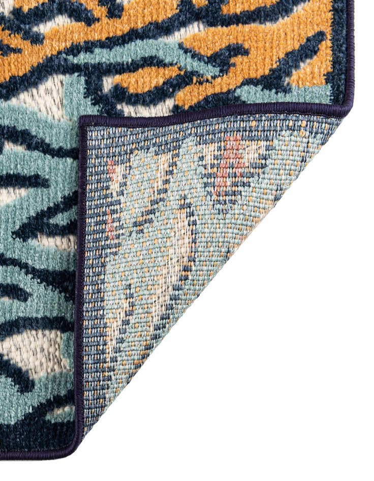 Detail image of  2' x 10'  Washable Belize Indoor / Outdoor Runner Rug