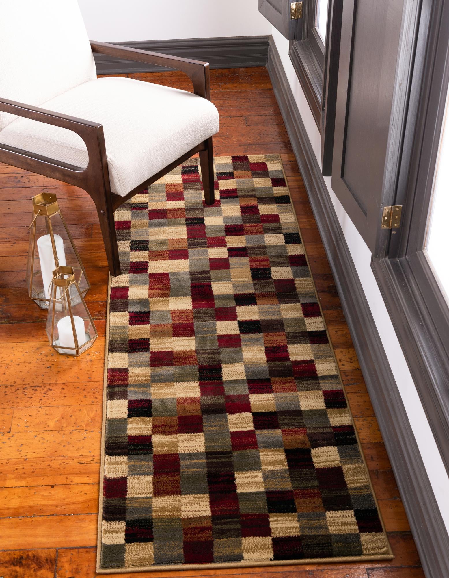 Multicolor 2' 2 x 6' Cafe Runner Rug | Rugs.com