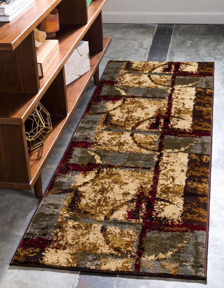 Multicolor 2' 2 x 6' Cafe Runner Rug | Rugs.com