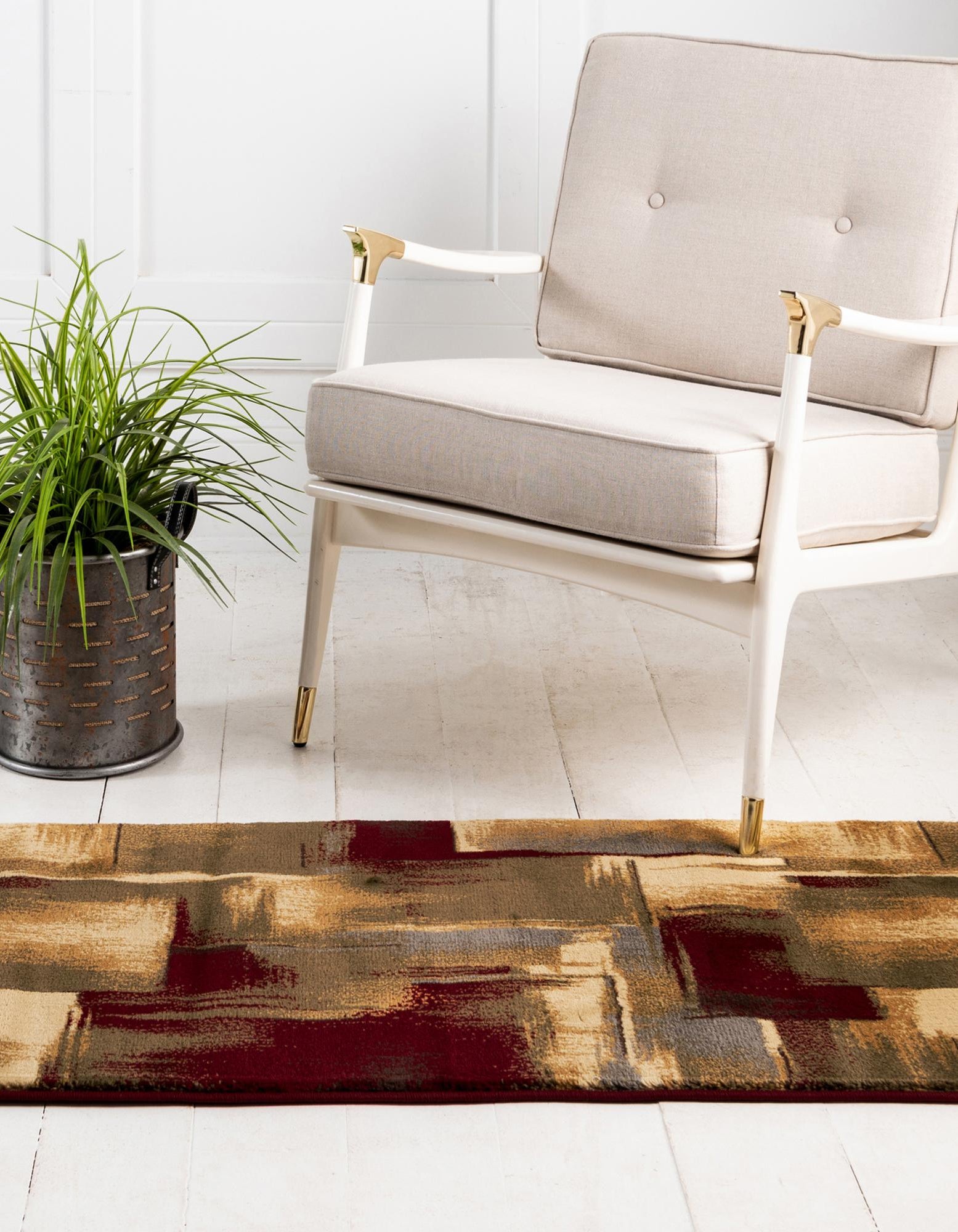 Multicolor 2' x 8' Cafe Runner Rug | Rugs.com