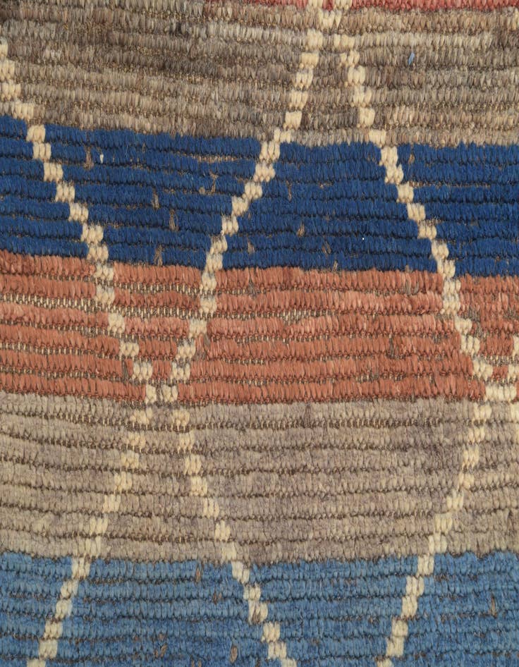 Detail image of  4' 2 x 12' 3  Hand Knotted Darya Wool Runner Rug