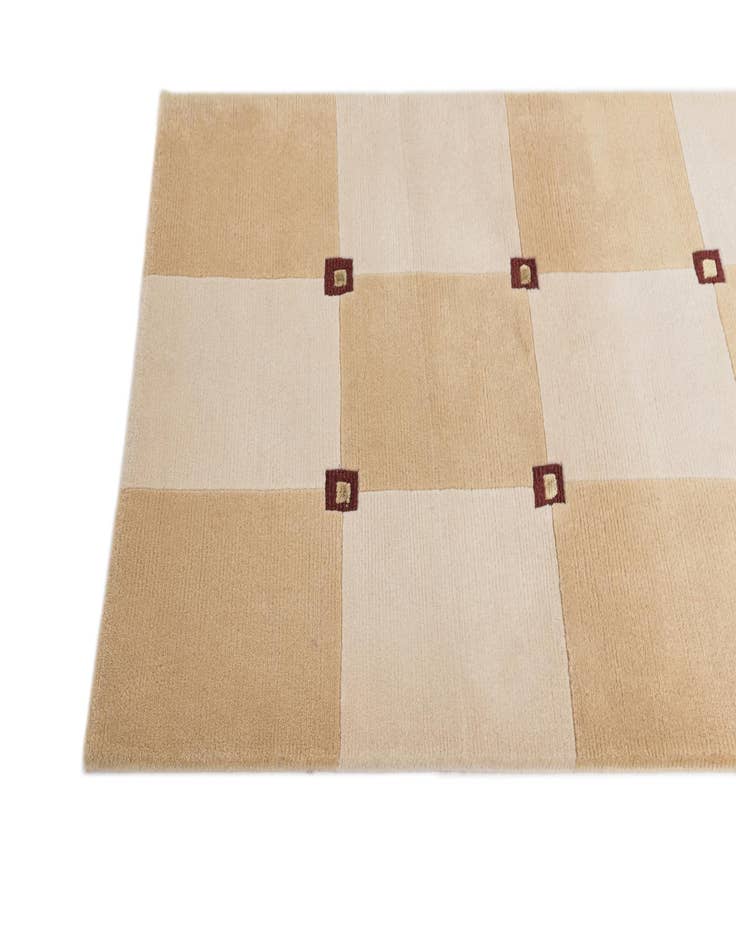 Detail image of  2' 8 x 6' 6  Hand Knotted Darya Wool Runner Rug