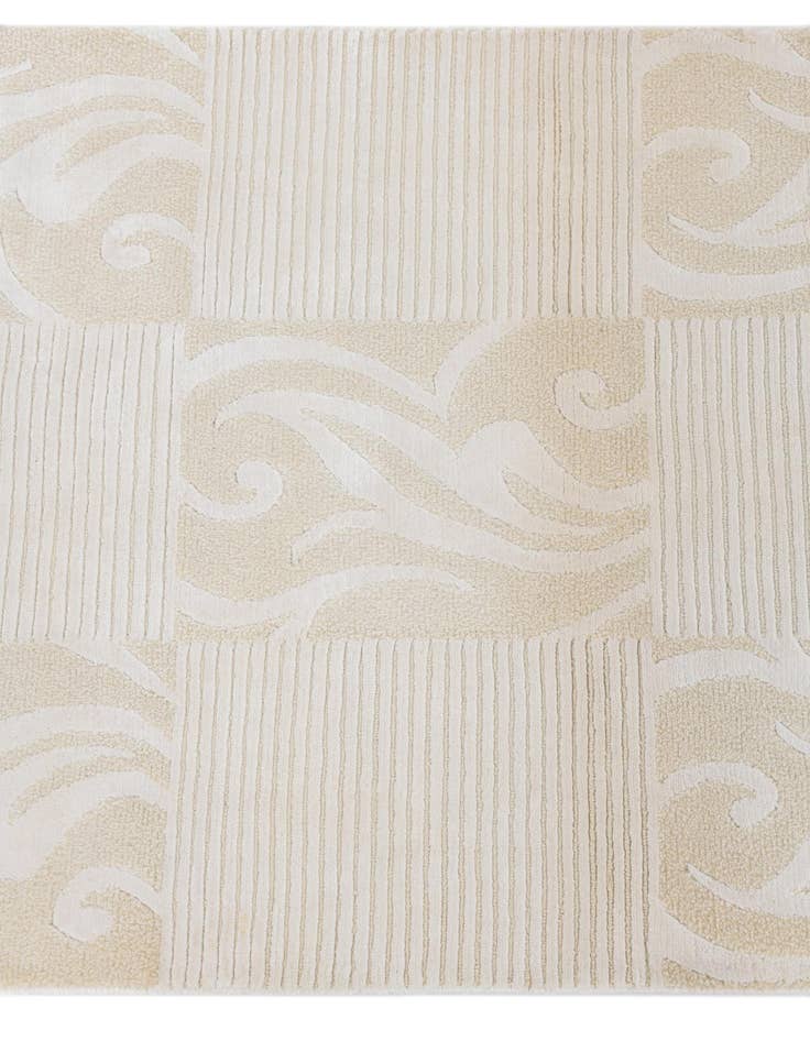 Detail image of  2' 8 x 6' 7  Hand Knotted Darya Wool Runner Rug