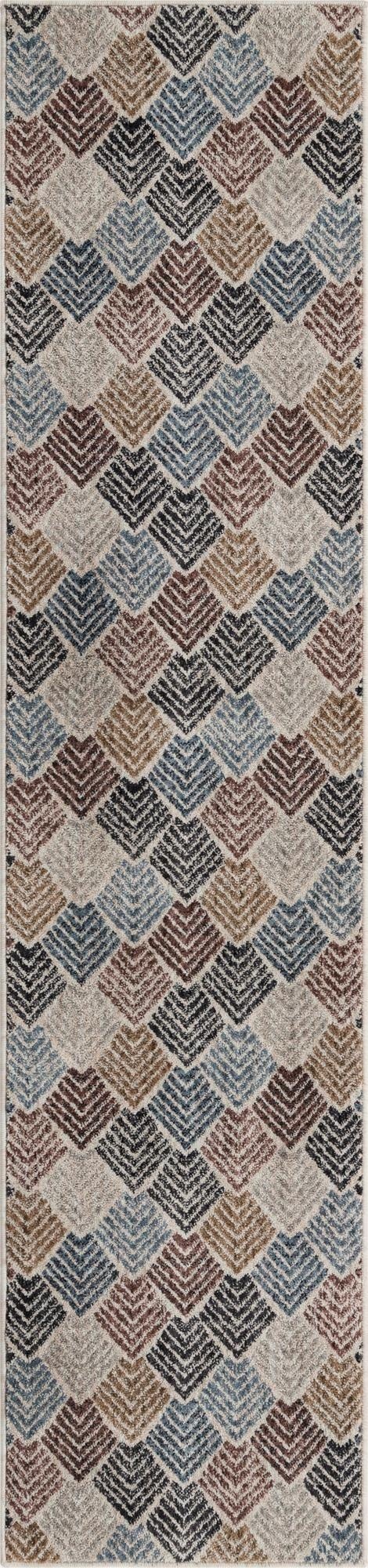 Primary image  2' x 8' Eco Trellis Runner Rug