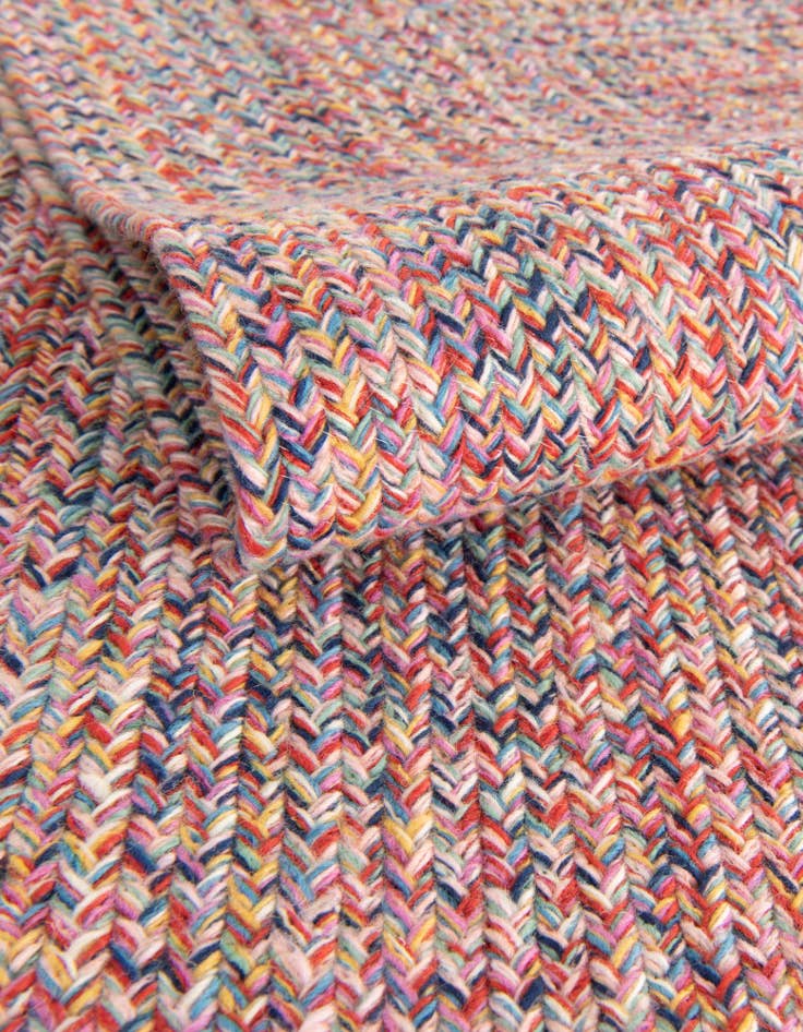 Detail image of  2' x 4' 1  Hand Woven Eco Verse   Washable Indoor / Outdoor Runner Rug