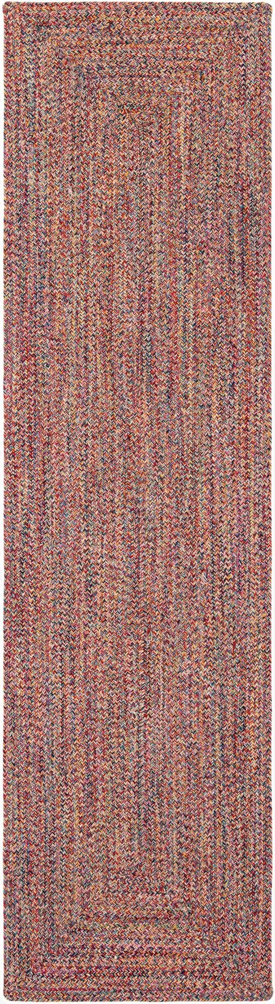  2' 7 x 10'  Hand Woven Eco Verse   Washable Indoor / Outdoor Runner Rug