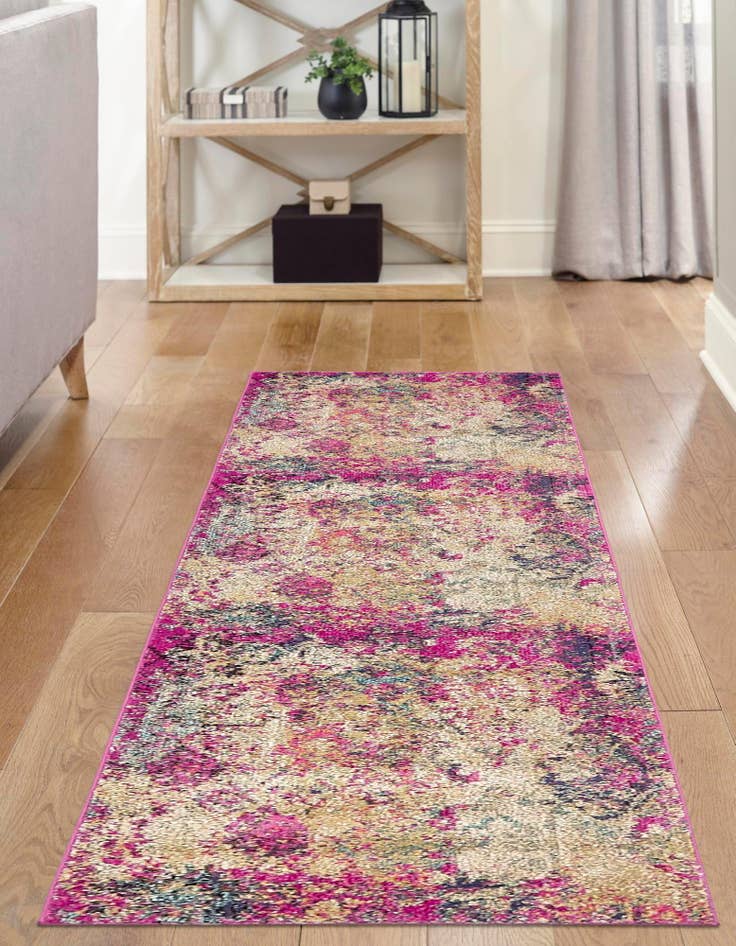 Detail image of  2' 7 x 10'  Washable El Paso Runner Rug