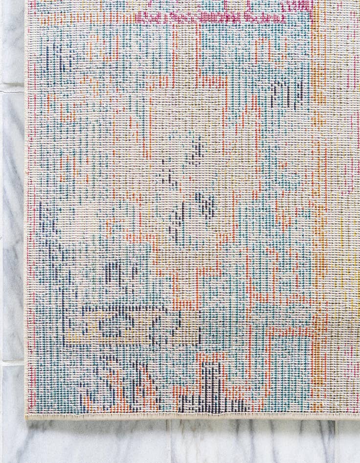 Detail image of  2' x 6' 9  Washable El Paso Runner Rug