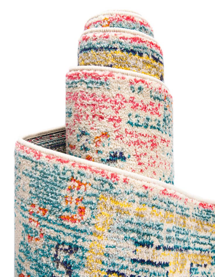 Detail image of  2' x 6' 9  Washable El Paso Runner Rug