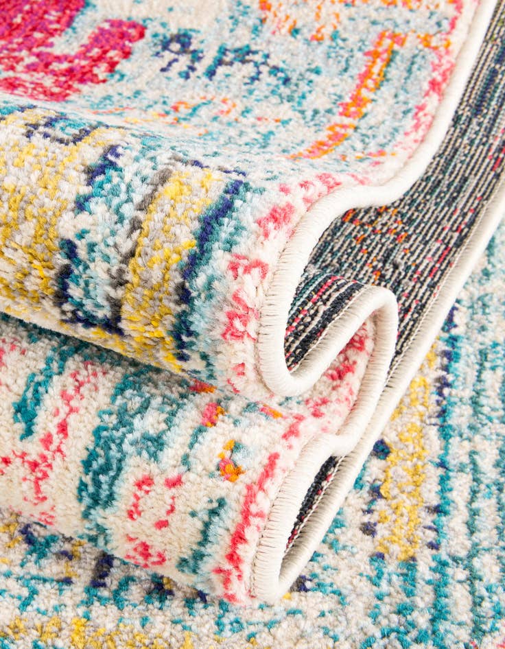 Detail image of  2' x 6' 9  Washable El Paso Runner Rug