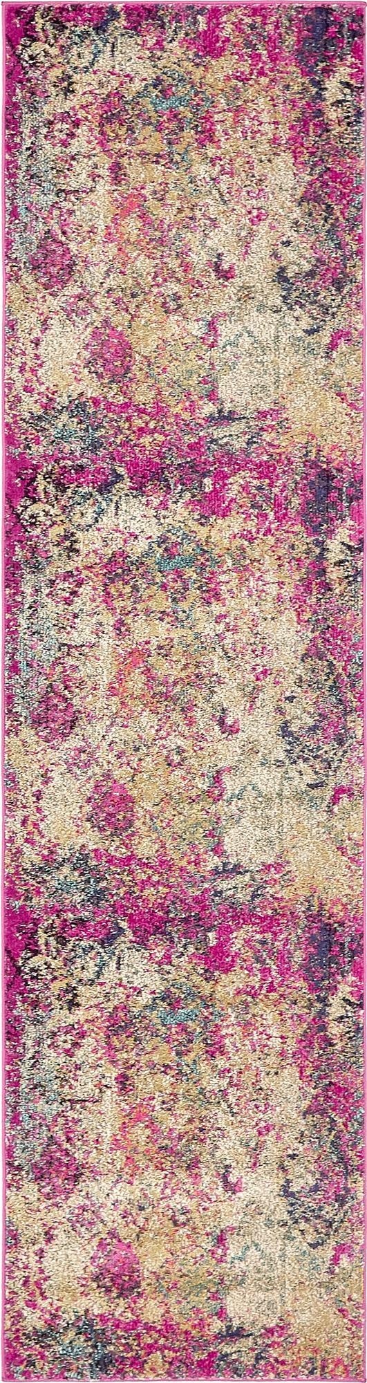  2' 7 x 10'  Washable El Paso Runner Rug