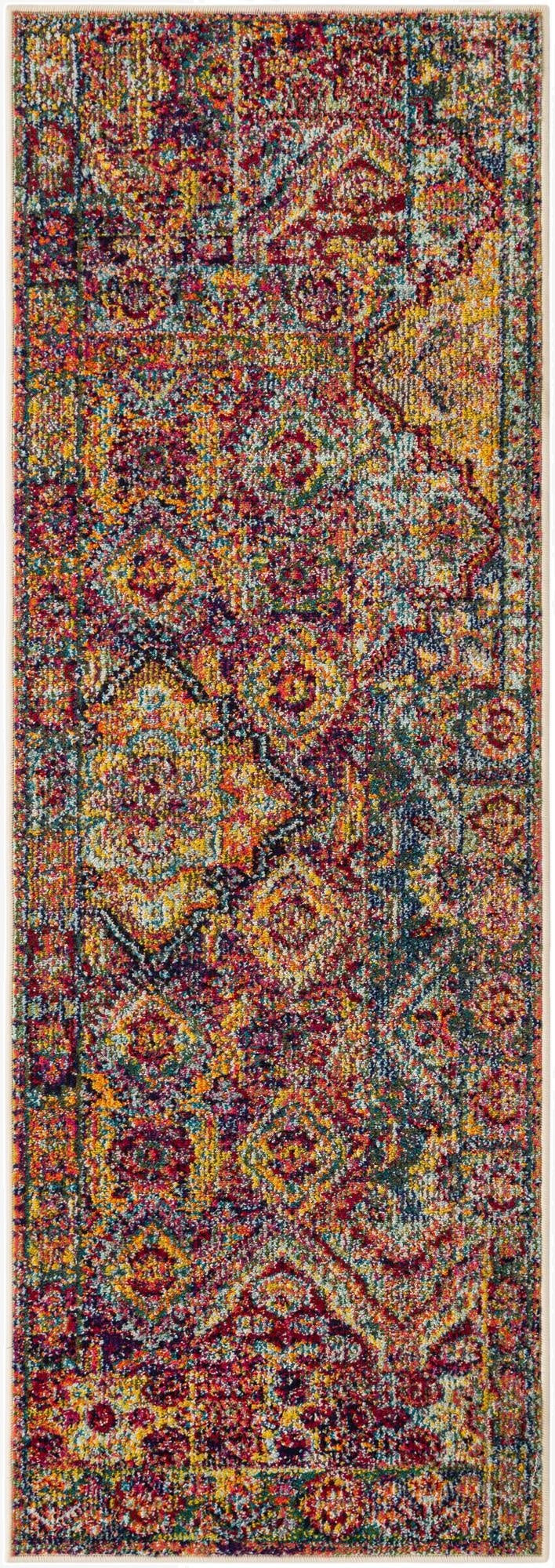  2' 2 x 6'  Washable El Paso Runner Rug