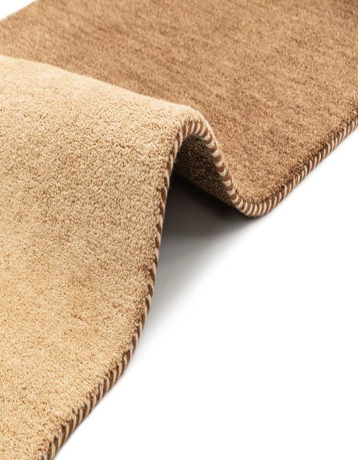 Detail image of  2' 8 x 10' 10  Hand Knotted Gabbeh Wool Runner Rug