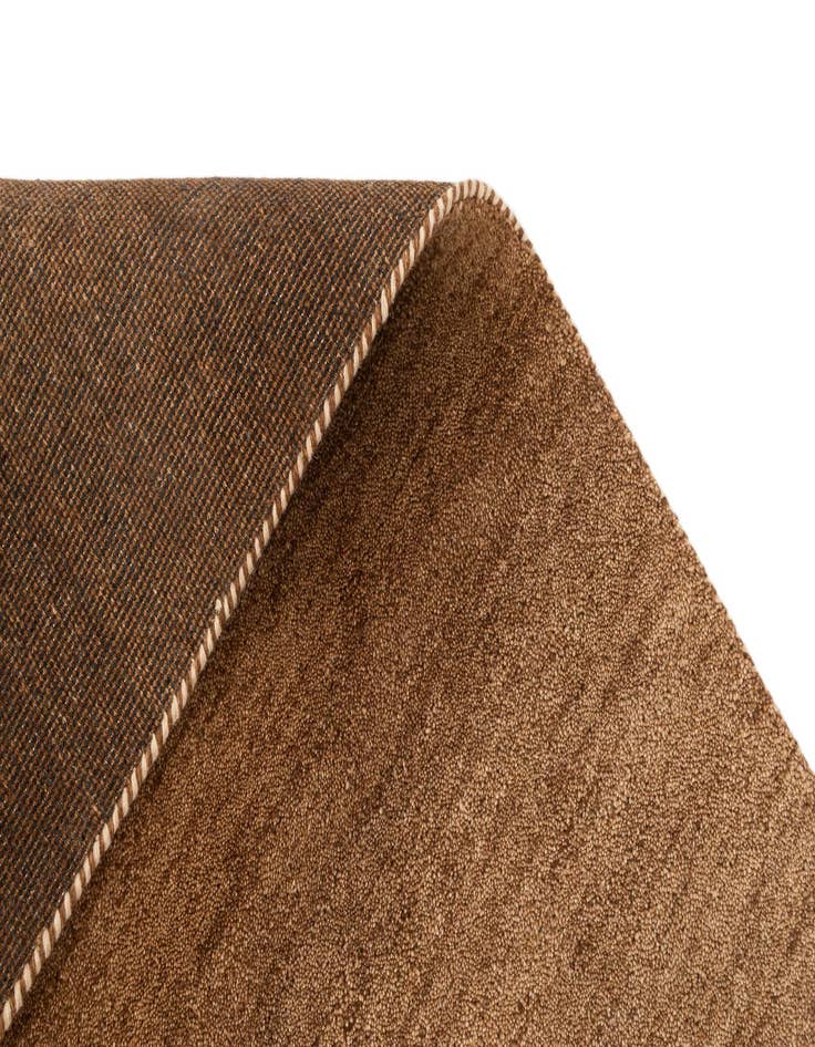 Detail image of  2' 8 x 10' 10  Hand Knotted Gabbeh Wool Runner Rug