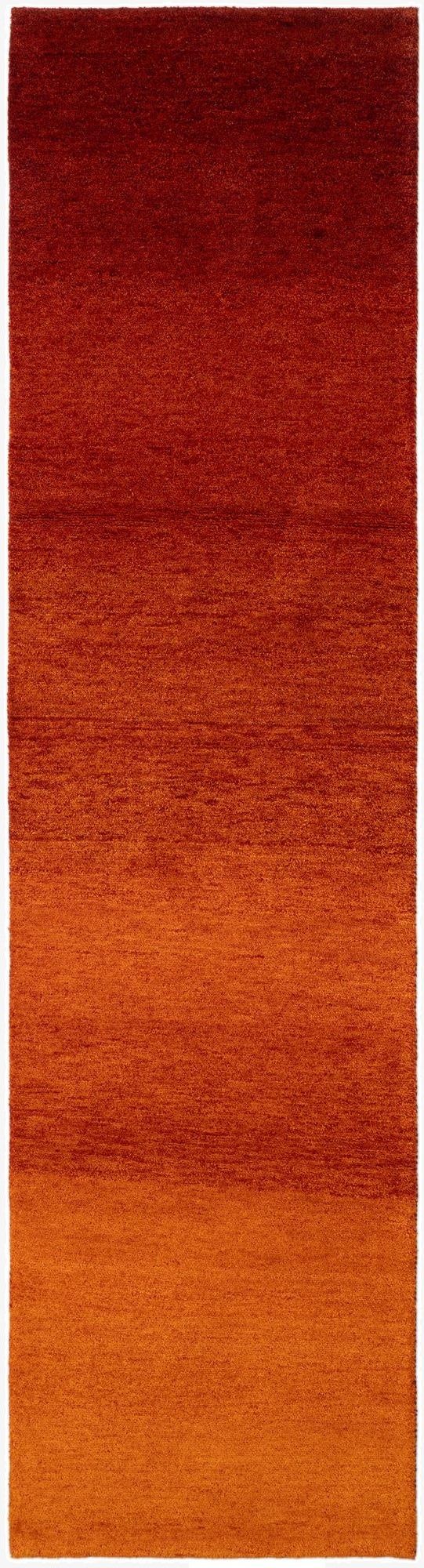  2' 8 x 10' 1  Hand Knotted Gabbeh Wool Runner Rug