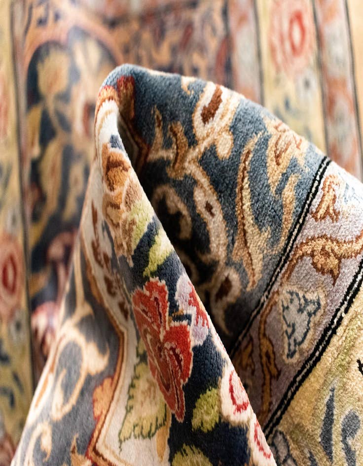 Detail image of  1' 8 x 4' 11 Ghom Runner Rug