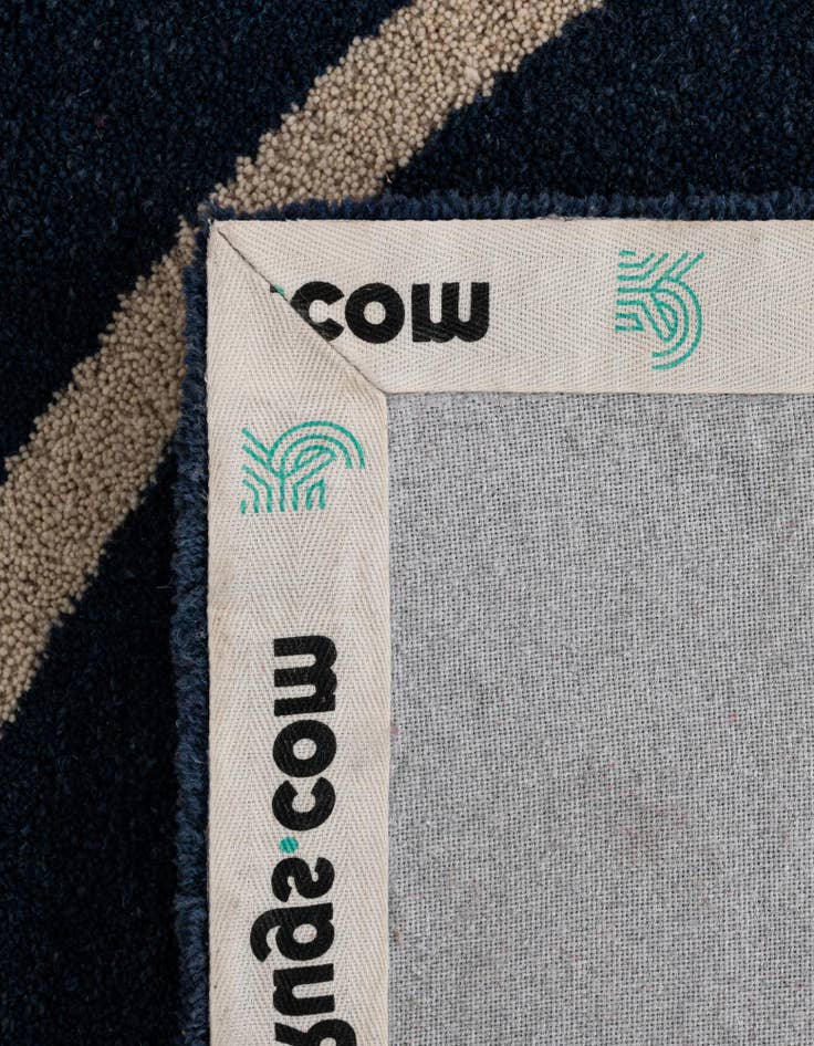 Detail image of  2' x 8' Handtufted Wool Runner Rug