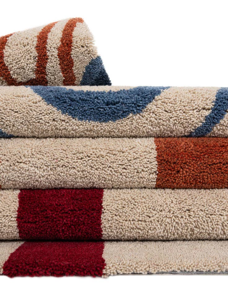 Detail image of  2' x 8' Handtufted Wool Runner Rug