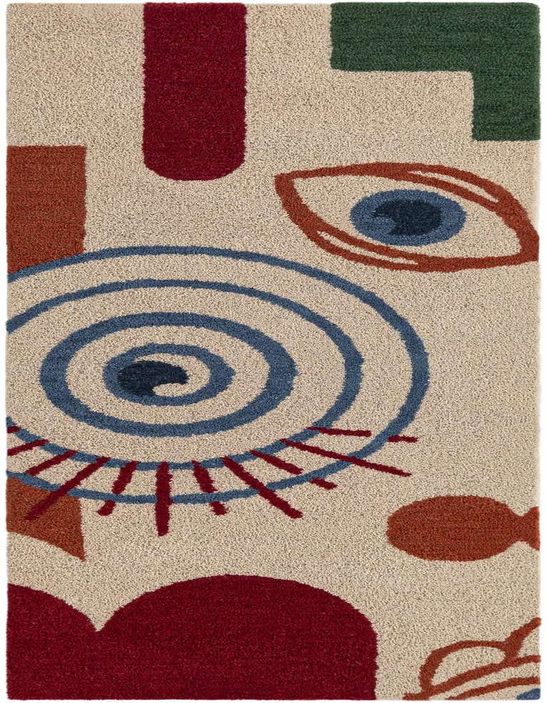 Primary image  2' x 6' 1 Handtufted Wool Runner Rug