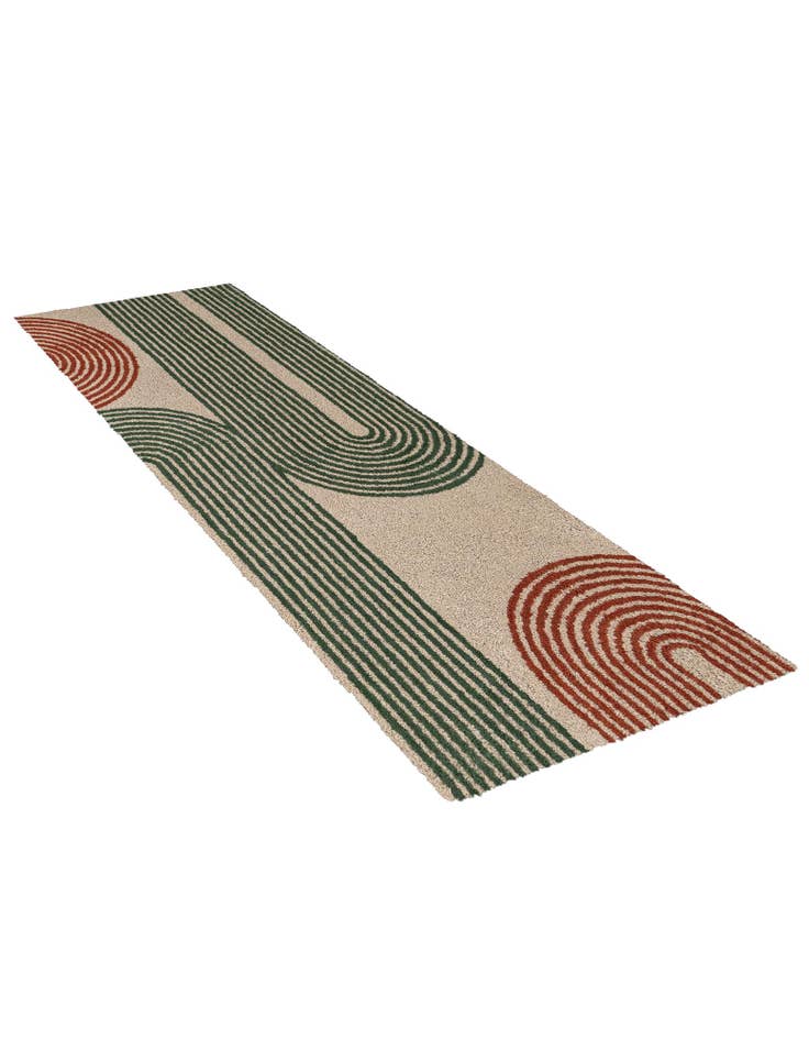 Detail image of  2' x 6' 1 Handtufted Wool Runner Rug