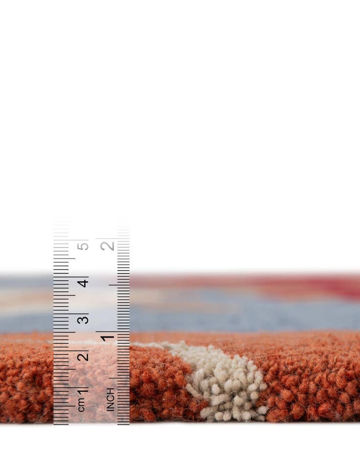 Detail image of  2' x 6' 1 Handtufted Wool Runner Rug