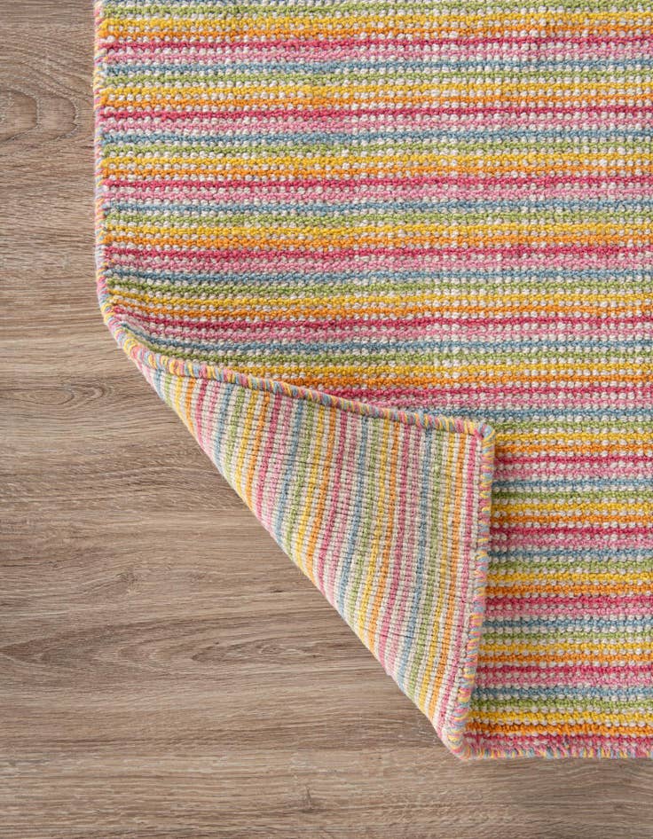 Detail image of  2' 7 x 13' 1  Hand Woven Happy Rugs Happy Home Wool Runner