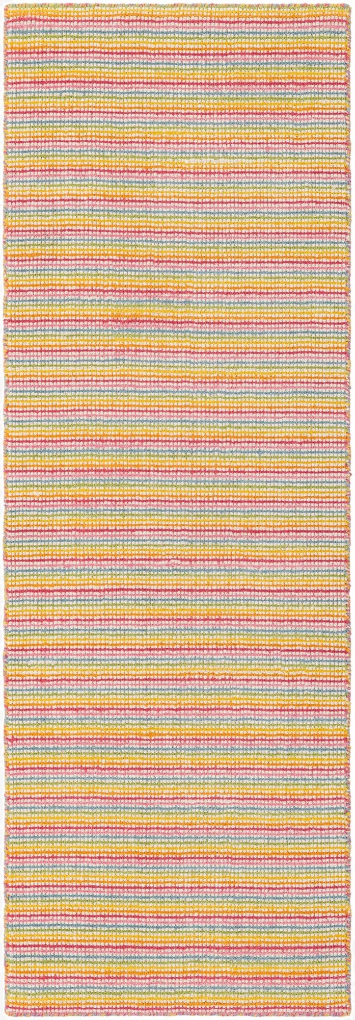  2' x 6' 1  Hand Woven Happy Rugs Happy Home Wool Runner