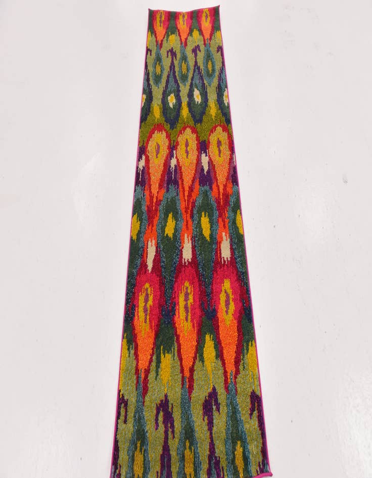 Detail image of  2' 2 x 6' 7 Hyacinth Runner Rug