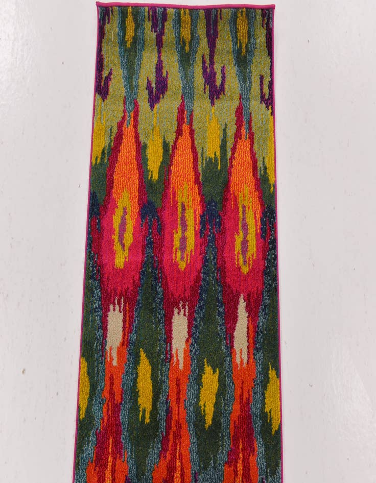 Detail image of  2' 2 x 6' 7 Hyacinth Runner Rug