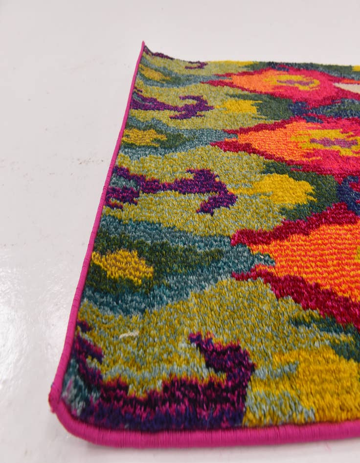 Detail image of  2' 2 x 6' 7 Hyacinth Runner Rug