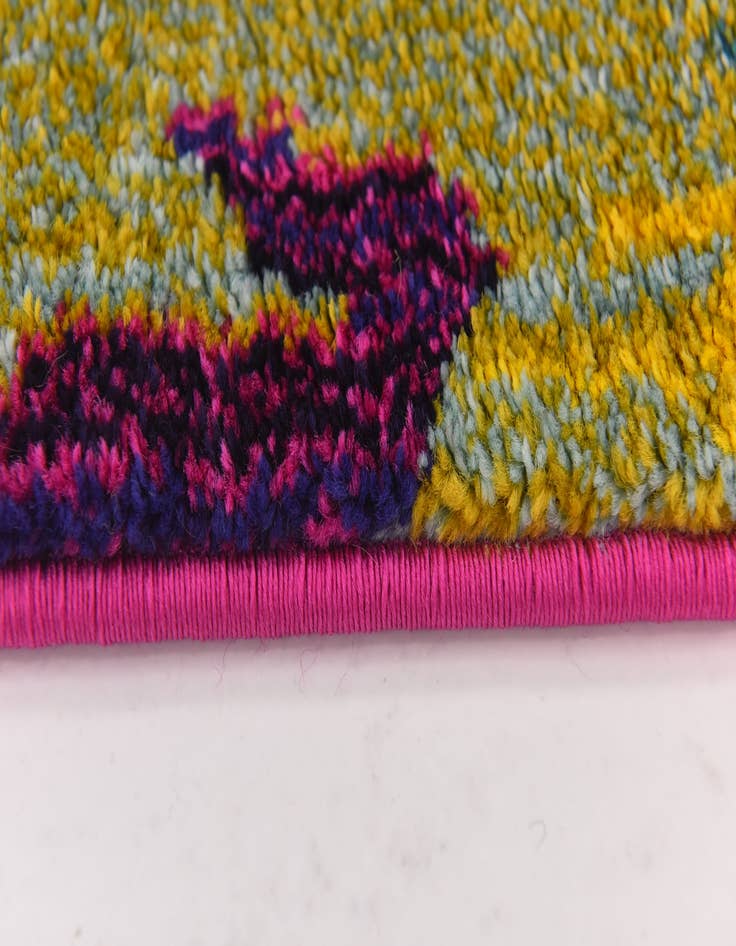 Detail image of  2' 2 x 6' 7 Hyacinth Runner Rug